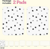 Super Absorbent Washable Pee Pads for Dogs - Rectangular - White / 18x24 - image 4