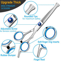 5 in 1 Upgraded Thicken Dog Grooming Scissors - image 3