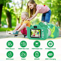 Alotwan unicorn kids camera with silicone case, 2.4-inch screen and lanyard - view 7