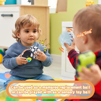 Tayerop set of 3 plush replacement balls for MamaRoo swing with crinkle, rattle and mirror balls - view 14