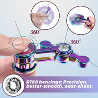Fidget Spinner Toys for Adults Teen Boy - Green - image 3
