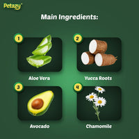 Pet Wipes for Dogs & Cats, Paws, Ears & Butt Cleaning - Chamomile / 100 - image 2