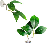 Fish Leaf Pad Fish Tank Accessories Aquarium Décor Simulating 3 pcs - 2