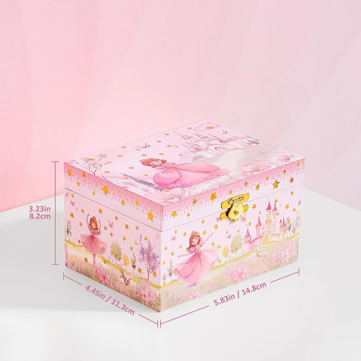 ProCase Musical Unicorn Jewelry Box for Girls, Spinning Unicorn – Fun for Kids & Family - Princess (Box Only) - image 3