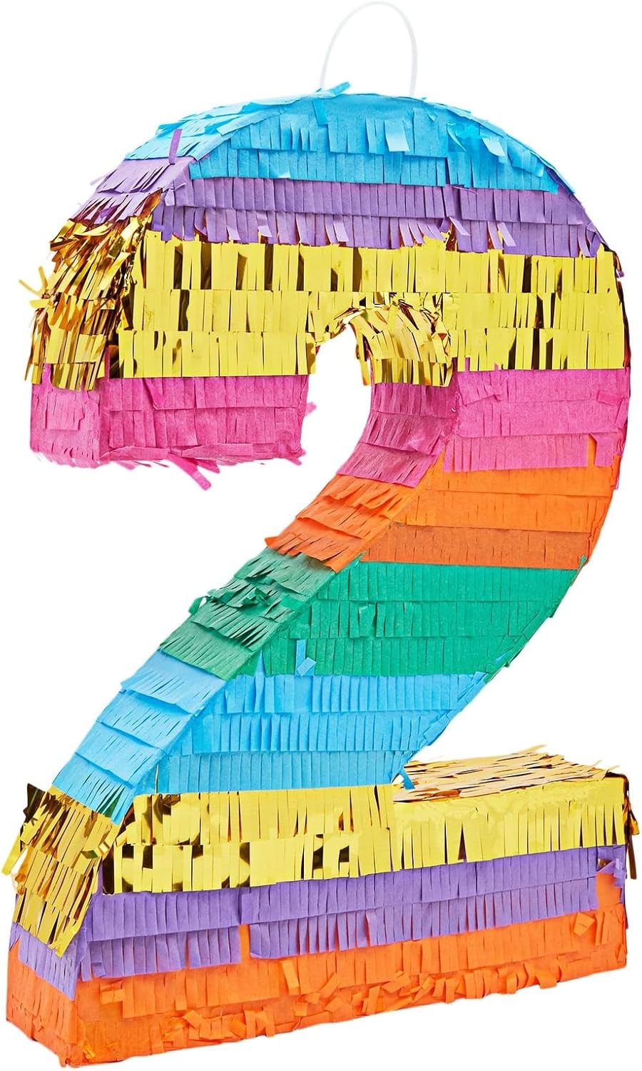 BLUE PANDA 8 Pinata, Small Multicolor - 2