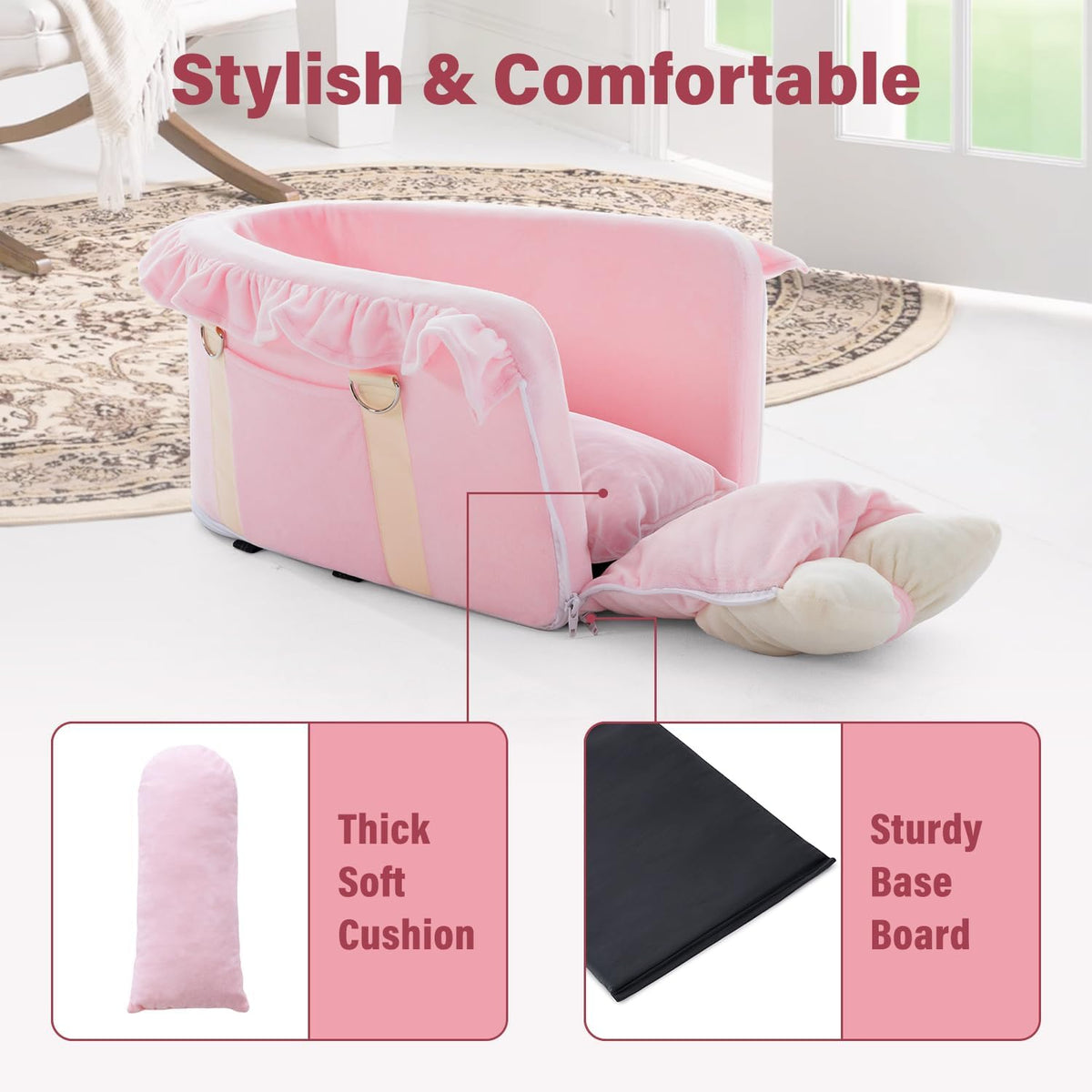 Jaoul Dog Car Seat for Small Dogs - image 3