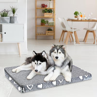 VANKEAN Waterproof Reversible Crate Mat Cool/Warm Washable Joint - XXL / Grey - image 3