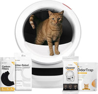 Whisker Litter-Robot 4 Supply & Accessory Bundle, Automatic - White / Supply Bundle