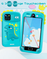 MOREXIMI pink kids smart phone with 2.8 inch touchscreen and holographic pyramid - view 15