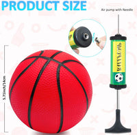Oleitodh 42 piece colorful 5 inch mini basketball balls with air pump - view 6