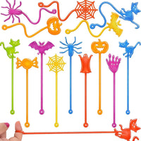 24 Pack Halloween Sticky Hands Toys - Halloween Sticky Hands 24