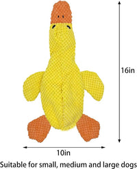 No Stuffing Dog Toys 3 Pack, Squeaky Dog Toys for Large Dogs, Plush Toys for Aggressive Chewers Small Medium Large Breeds, Puppy Chew Toys for Teething (Pineapple Plaid)