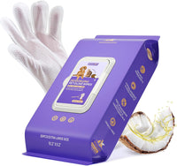 HICC PET Dog Wipes for Dogs & Cats, Glove Design - Coconut Scent / 20 PCS