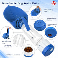 Upgraded Dog Water Bottle - 12oz/Blue - image 2