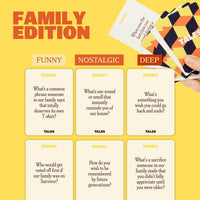TALES 150 Conversation Cards, Create Meaningful Connections - Family Edition - image 4