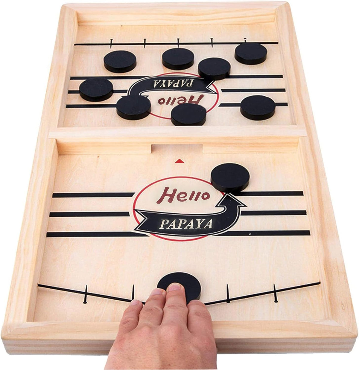 HELLO PAPAYA Fast Sling Puck Game - Small