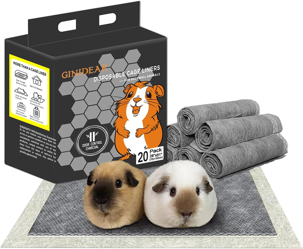 Disposable Guinea Pig Bedding, Cage Liners - 24" x 47" (Midwest) / 20 count