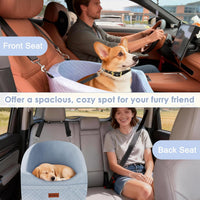Vivifying Dog Car Seat for Small Dogs - Gray - image 4