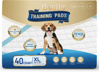 BESTLE Extra Large Pet Training and Puppy Pads Pee Pads for Dogs - 40-Count (Pack of 2) - image 3