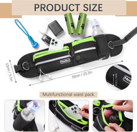 Hands-Free Dog Leash with Pouch - Green - image 4