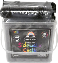 CocoNut Outdoor jumbo sidewalk chalk bucket with 40 thick chalk sticks in 7 colors - view 11