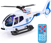 ele ELEOPTION Airplane Toy Infrared Remote Control Plane Toys - Airplane White