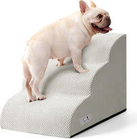 Dog Stairs for Small Dogs & Cats - Light Grey / 3
