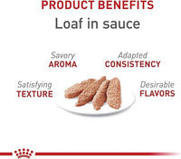 Royal Canin Feline Health Nutrition Adult Instinctive Loaf in Sauce Canned Cat Food, 5.1 oz can (24-count)
