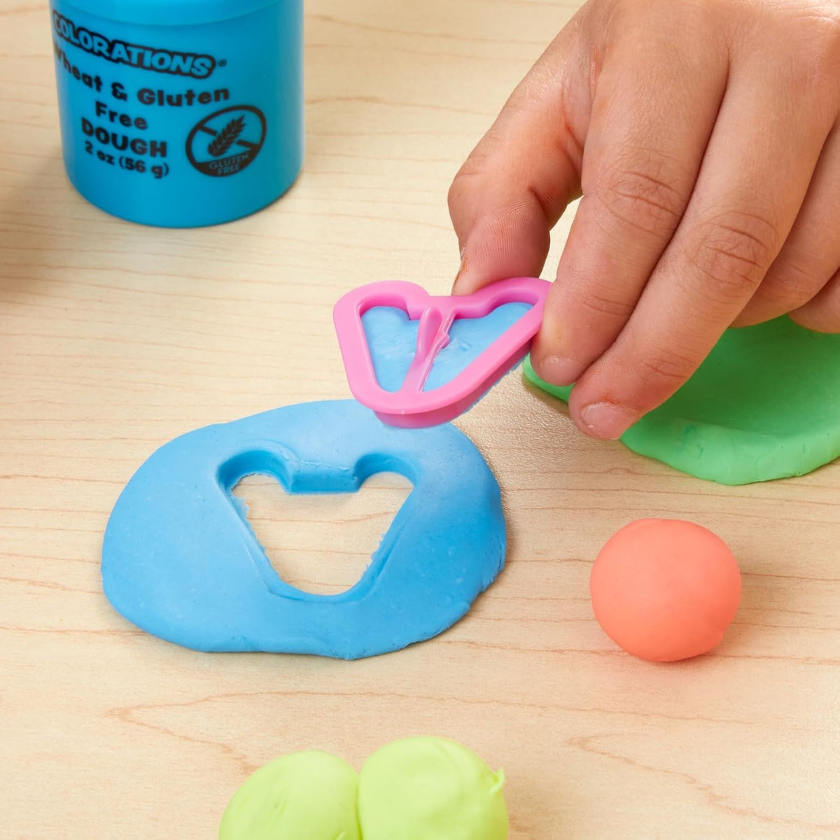 Colorations Wheat & Gluten-Free Classic Dough, 8 Colors – Fun for Kids & Family - Neon - image 3