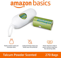 Amazon Basics Premium Leak Proof Dog Poop Bags with Dispenser - 270 Bags - image 3