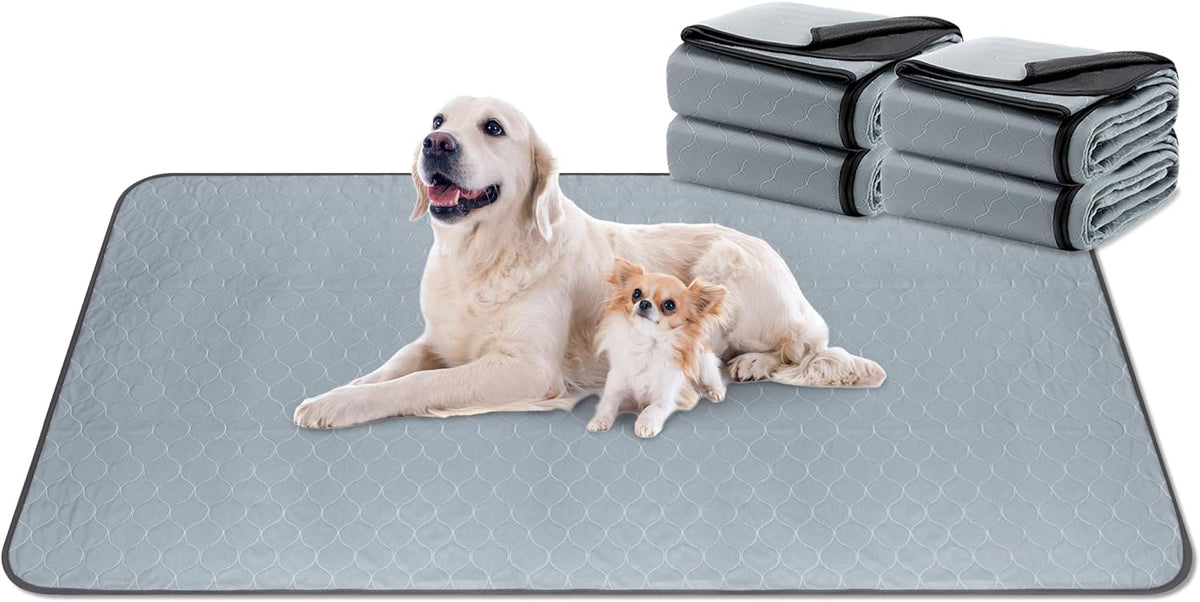 DAHAPYBOO Washable Pee Pads for Dogs 18x24 - 36X72-4P / 4