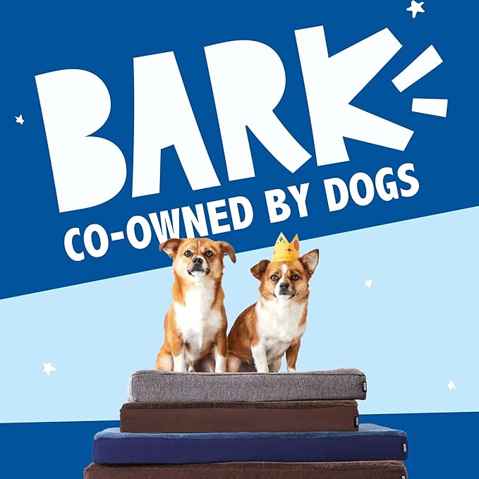 Barkbox Orthopedic Dog Bed with Memory Foam, Premium Comfort for Dogs and Puppies, Dog Bed for Joint Relief and Restful Sleep, Durable and Easy to Clean - Espresso, Large