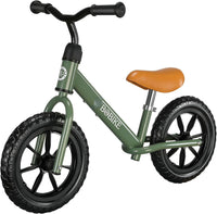 Bobike Toddler Balance Bike Toys for 2 to 5 Year Old Girls Boys - Green / Classic