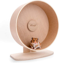 Niteangel Wooden Hamster Exercise Wheel: - Large