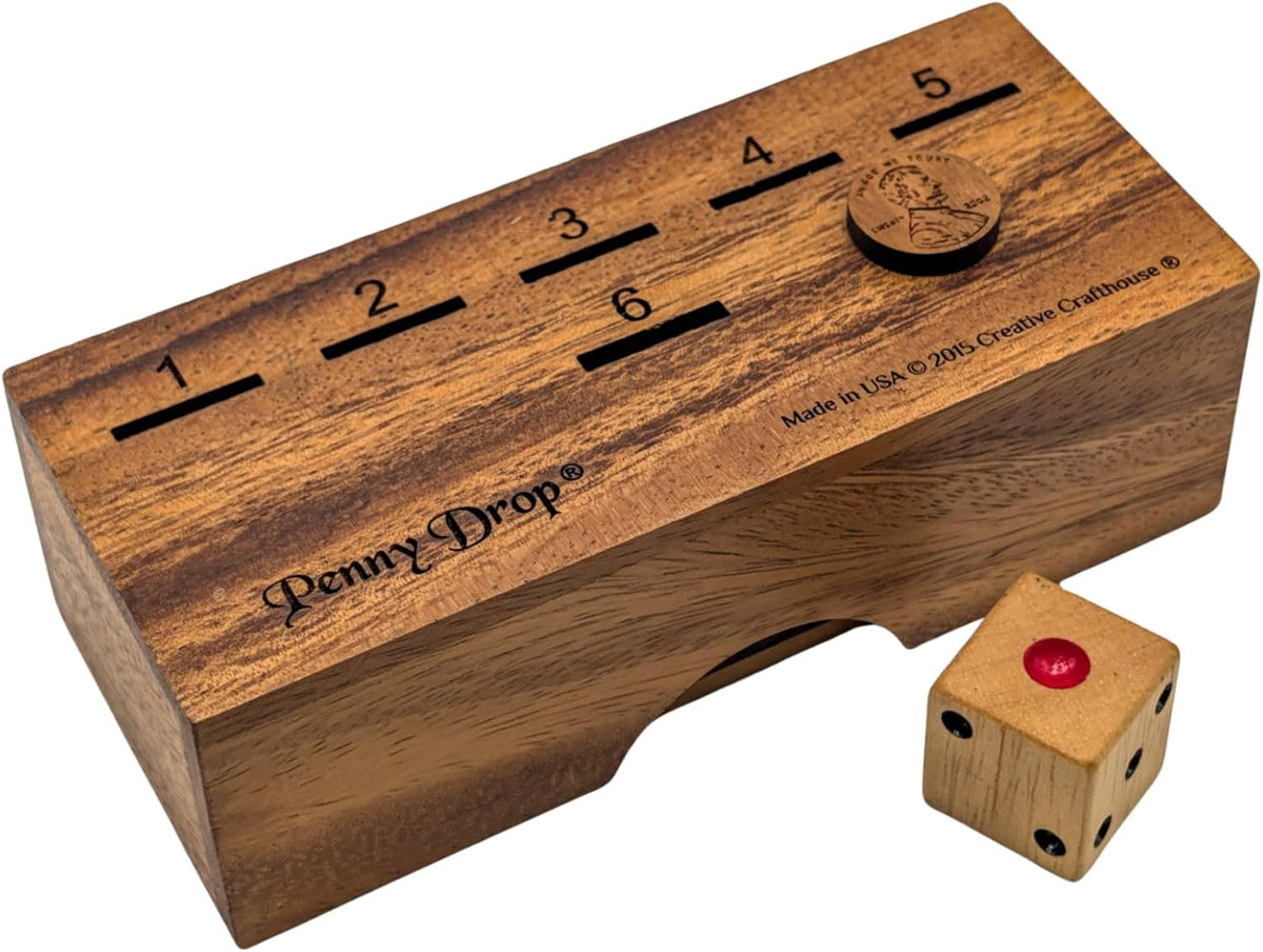 Creative Crafthouse Penny Drop Size Medium from Fun Family or bar Game – Fun for Kids & Family - Travel