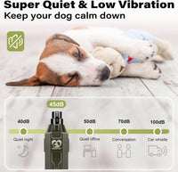 Casfuy 6-Speed Dog Nail Grinder - Army Green - image 4