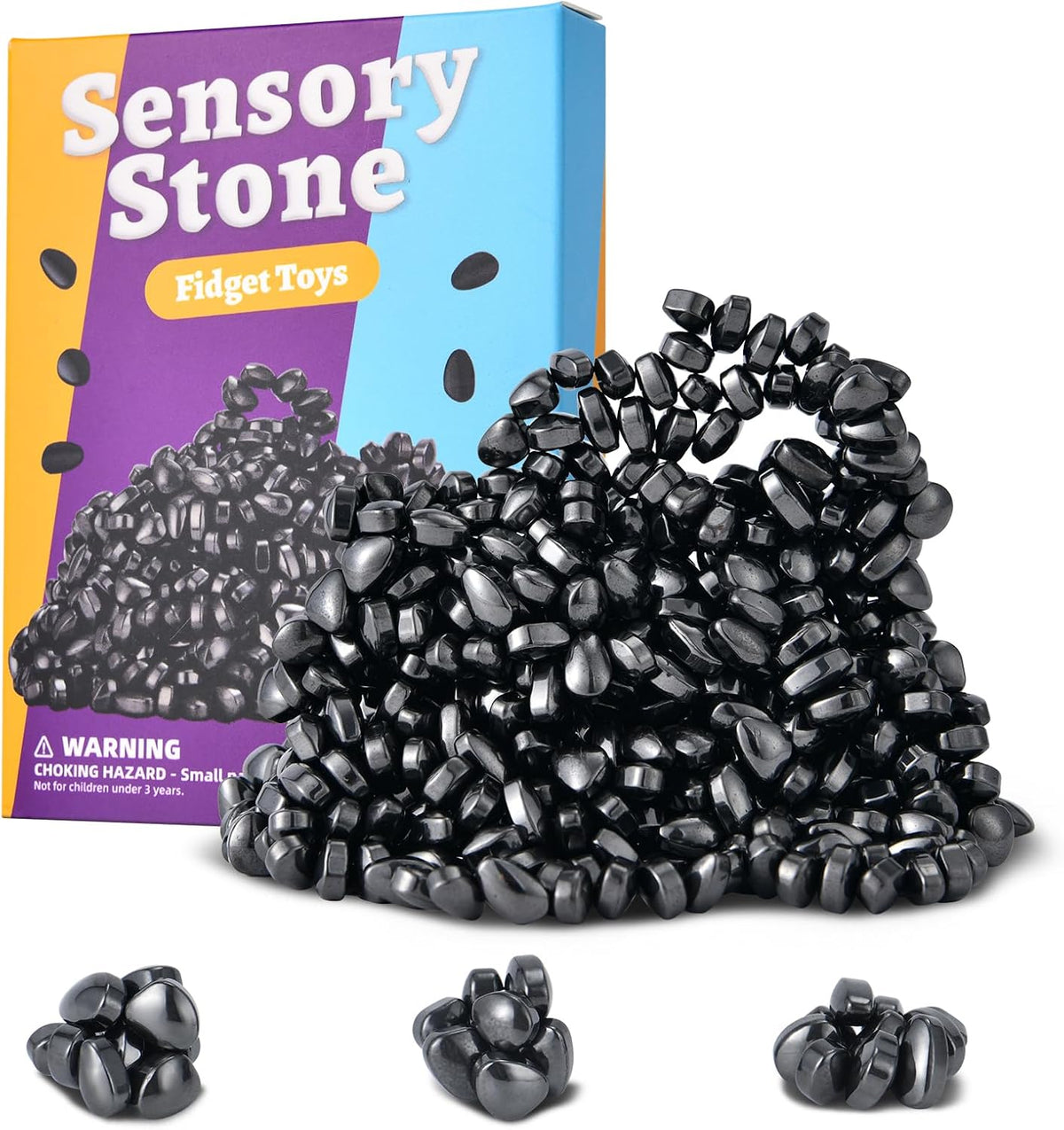 550pcs Fidget Toys for Adults - Black / 550pcs