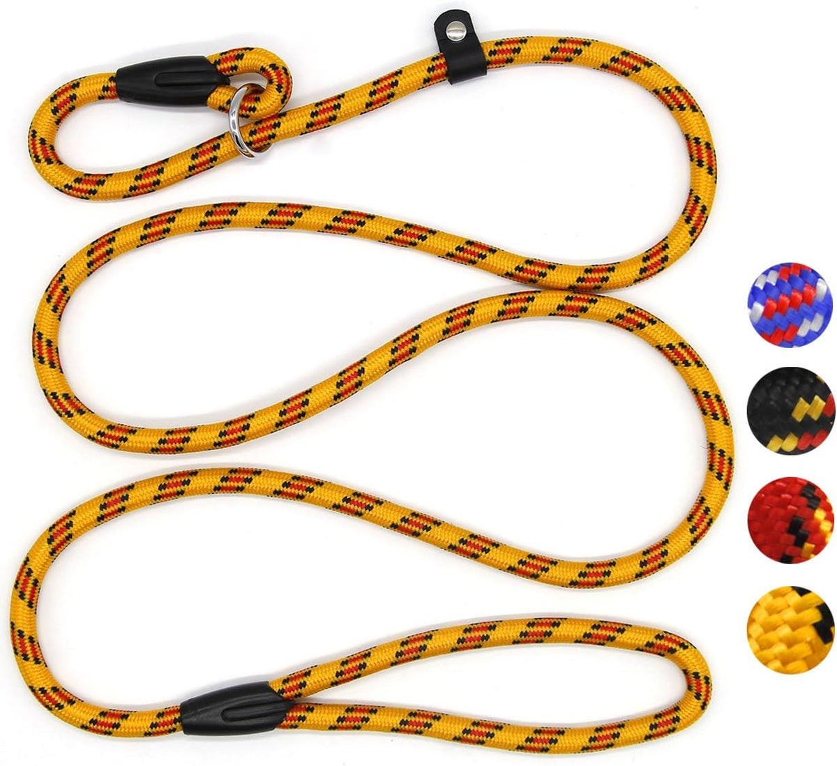 Dog Rope Leash, Dog Training Leash for 10-80 lb - Yellow