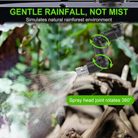Reptile Misting System with Timer, 6 Nozzles, Self-Priming Pump - MINI with TIMER - image 4