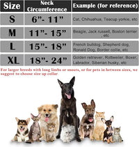 Katoggy Inflatable Dog Recovery Collar,Soft Blow-up Protective Recovery Dog Cone,Pet Donut Cone Collar,Comfy Elizabethan Collar After Surgery for Medium Dog to Prevent from Biting & Scratching,Small