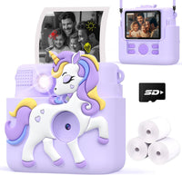 Kids Camera Instant Print - Purple