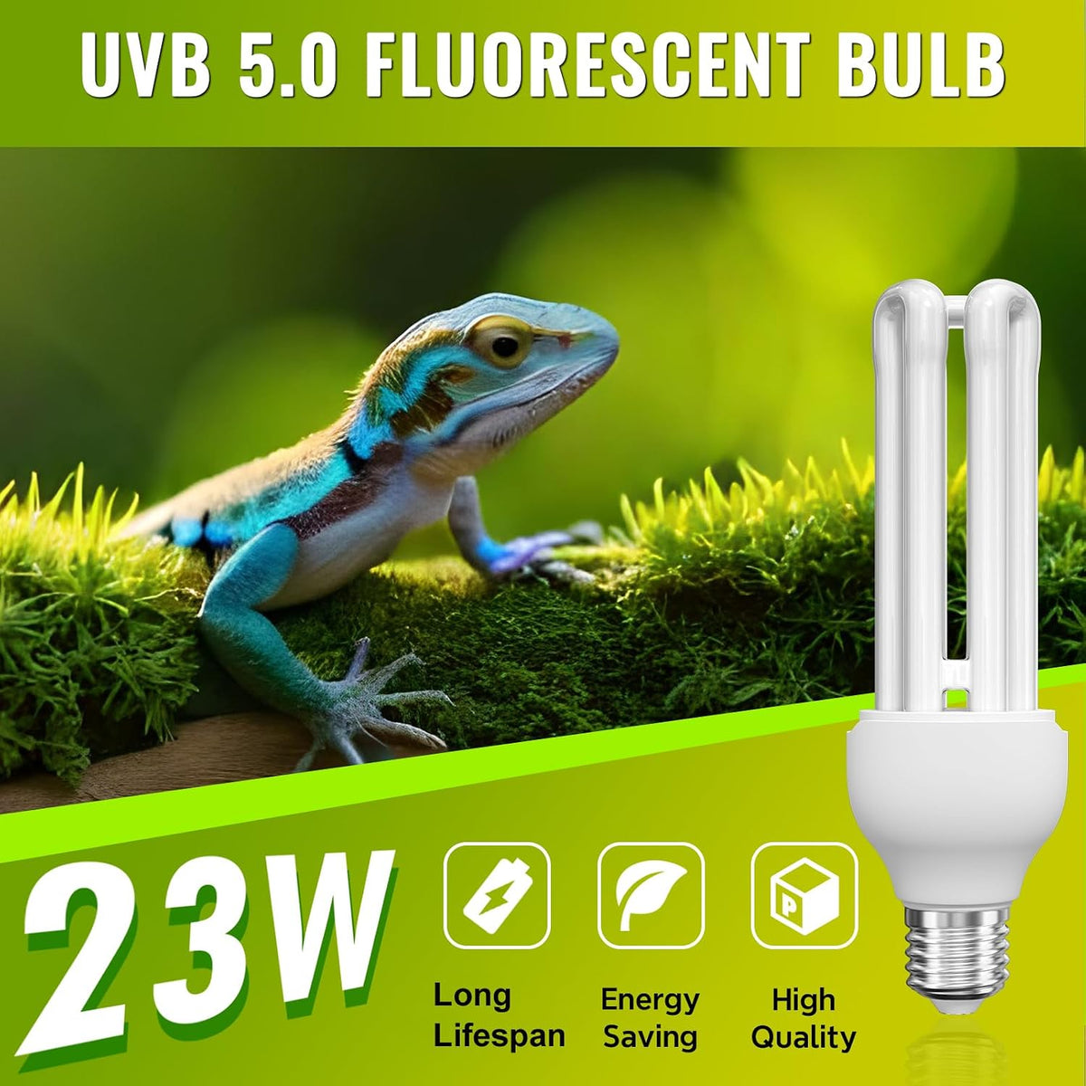 DoRight UVB 5.0 Bulb for Birds Compact Fluorescent Light Bulb E26 - image 4
