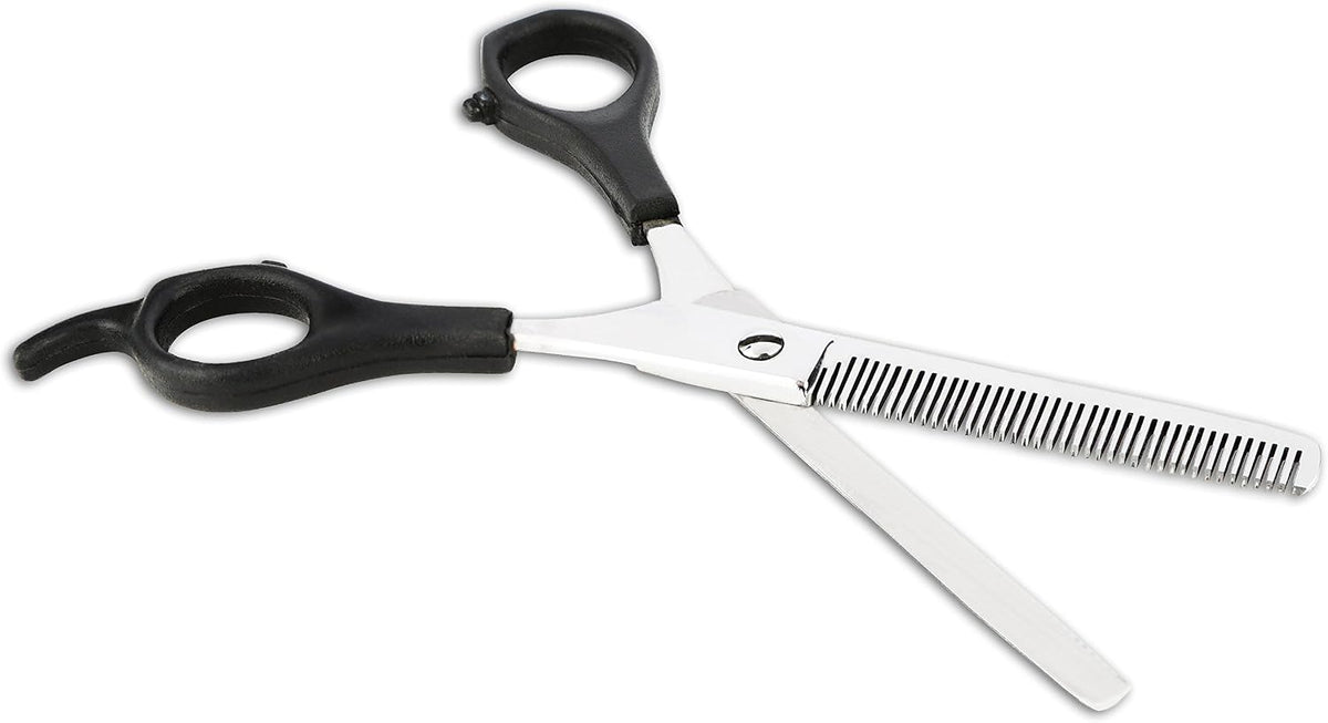 Laazar 6.5" 42 Teeth Thinning Dog Shear, Pet Grooming Scissors – Essentials for Cats - image 2