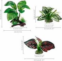 Moonorange Reptile Artificial Plants - M Set-g-4 - image 2
