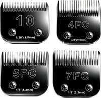 4PCS Dog Grooming Replacement Blades Compatible with Andis/Oster A5 – Essentials for Dogs - 40:1/100''(0.25MM)