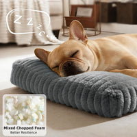 FURTIME Dog Beds Large Sized Dog, Washable Dog Bed for Crate - Grey / XL(42"x27"x4") - image 3