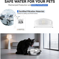 ORSDA Cat Water Fountain Filters, Replacement Carbon - Filters-6PCS - image 4