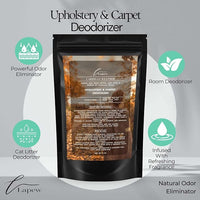 Cardigan Weather Carpet Freshener Powder: Powerful Odor Eliminator for Home, Upholstery Deodorizer, Carpet Deodorizer, Pet Urine, Cat Litter Box - Sweater Weather Fragrance