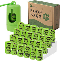 Cherry Blossom Scented Dog Poop Bags, 42 Rolls 630 counts - Green / 360 Count (Pack of 1)