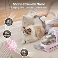 Afloia 6-in-1 Dog Grooming Vacuum Kit - Pink - image 4